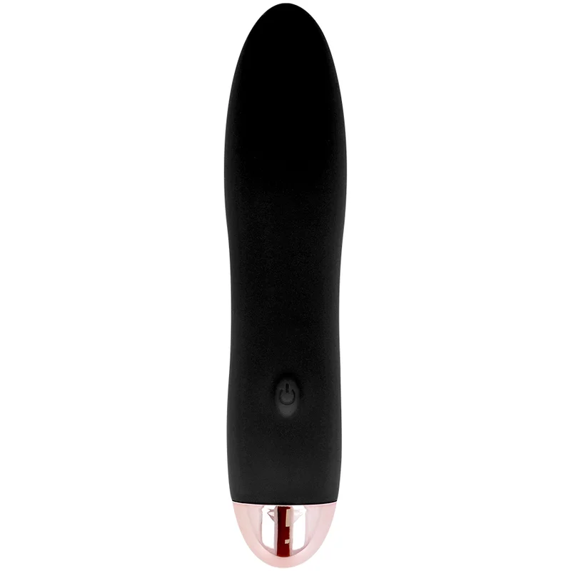 DOLCE VITA - Vibrador Recargable Four Negro 7 Velocidades - Imagen 3