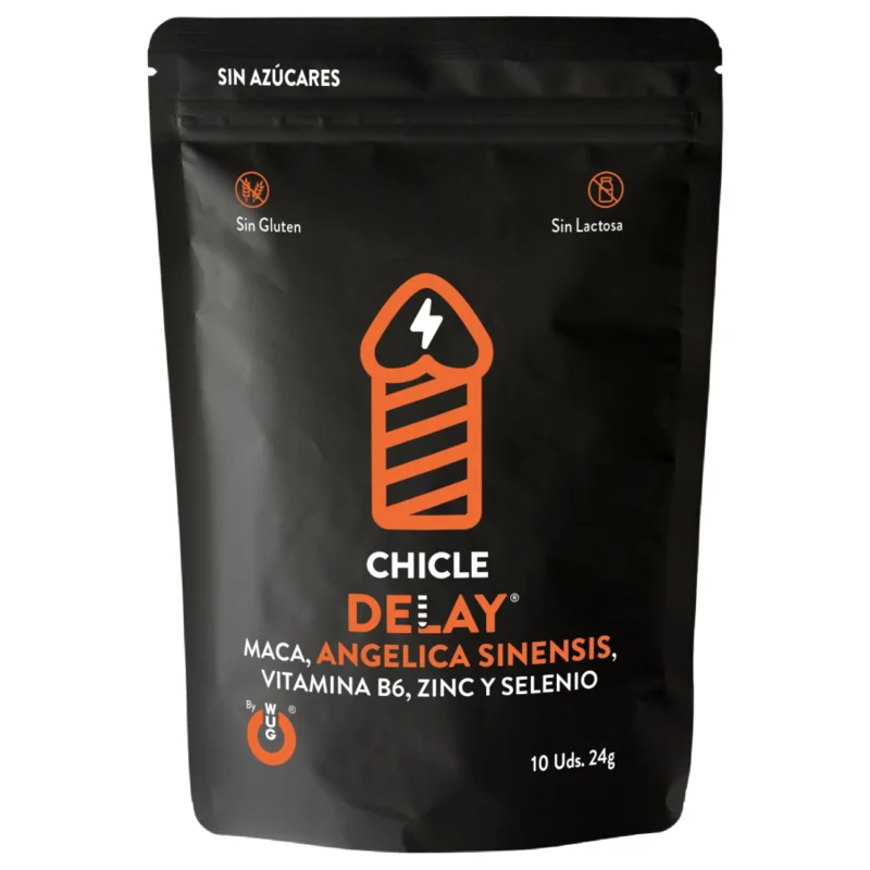 WUG SEX SENSE - Delay Chicle Retardante Eyaculacion 10 Unidades