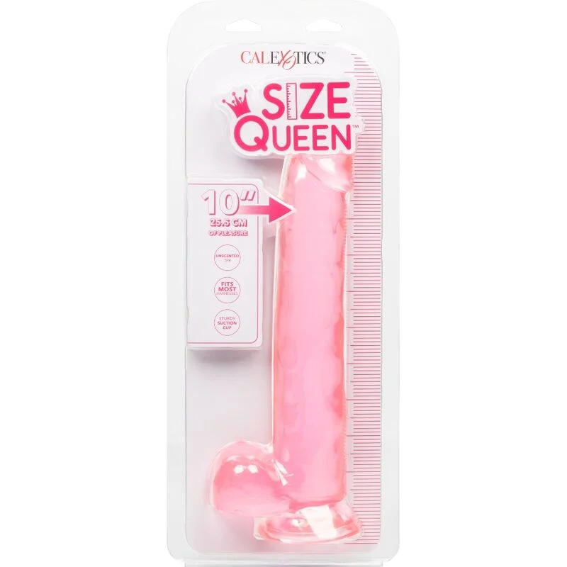 CALEXOTICS - Size Queen Dildo Rosa 25.5 Cm - Imagen 8