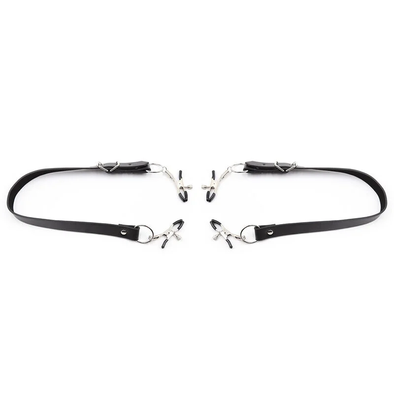 OHMAMA FETISH - Pinzas Clitoris Con Correas Piernas - Imagen 3