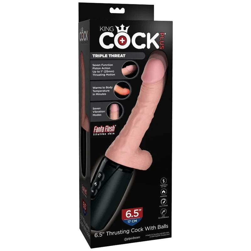 KING COCK - Plus Triple Threat Natural - Imagen 10