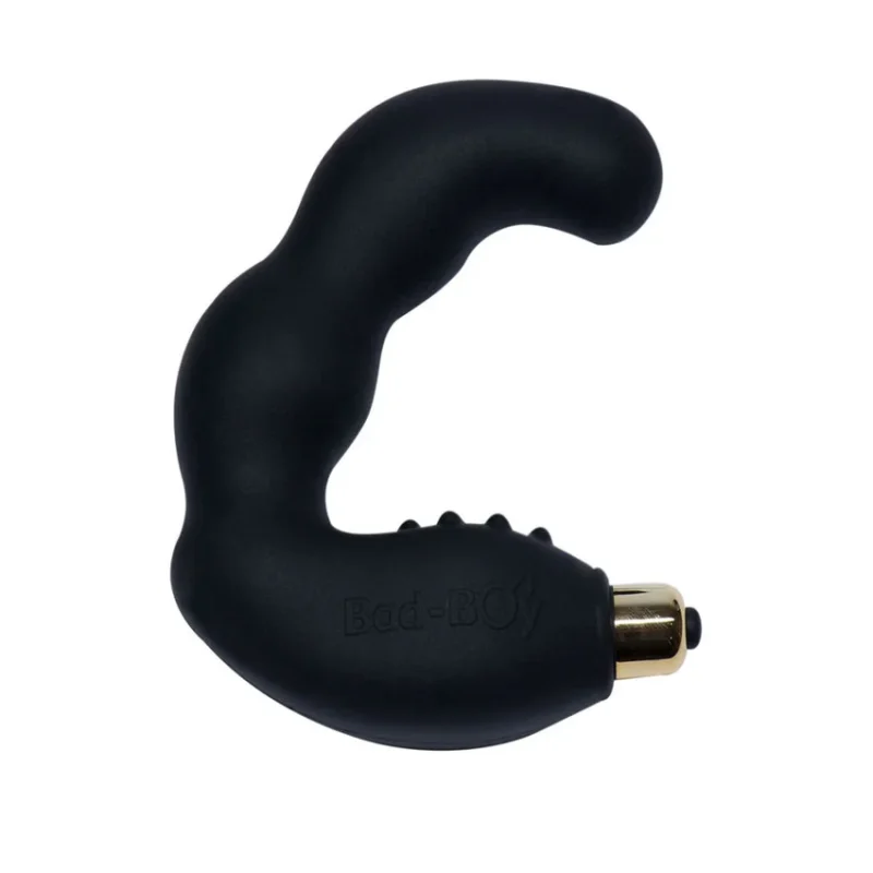 ROCKS – OFF- Bad Boy Masajeador Del Punto G Masculino Negro