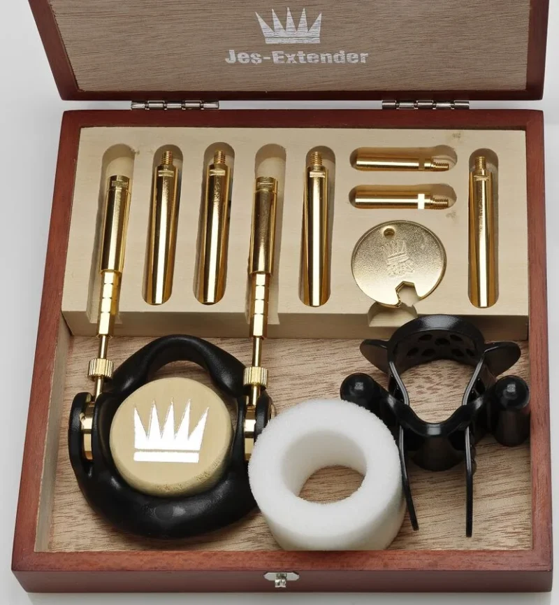 JES-EXTENDER- Bañado En Oro Alargamiento De Pene