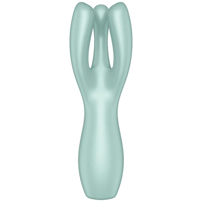 SATISFYER - Threesome 3 Vibrador Verde - Imagen 4