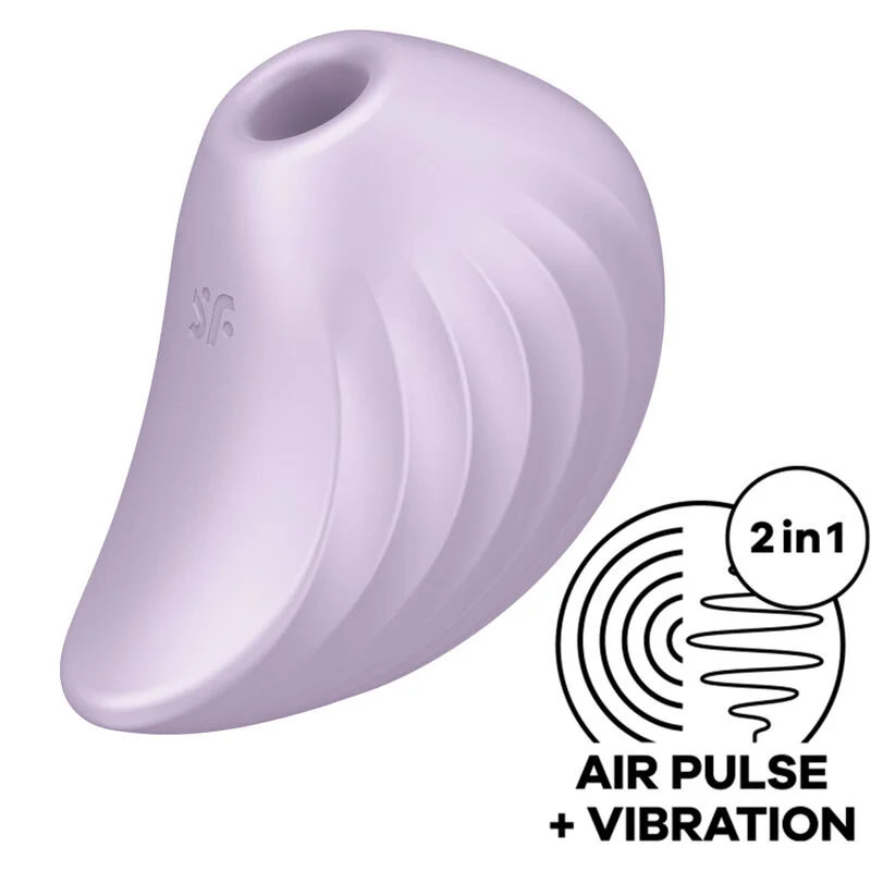 SATISFYER - Pearl Diver Estimulador Y Vibrador Violeta