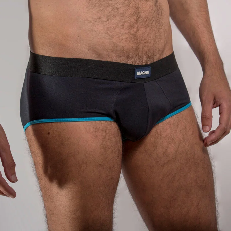 MACHO - Ms24b Calzoncillo Brief Dark Azul Xl - Imagen 3