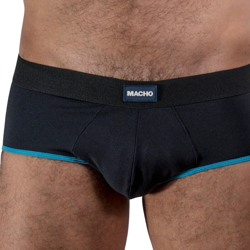MACHO - Ms24b Calzoncillo Brief Dark Azul Xl
