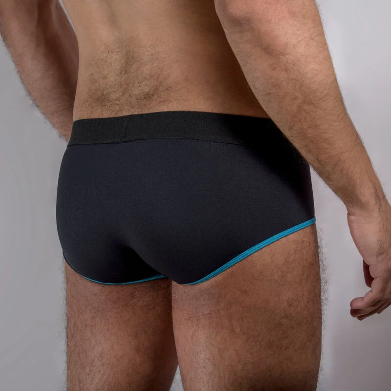MACHO - Ms24b Calzoncillo Brief Dark Azul Xl - Imagen 4