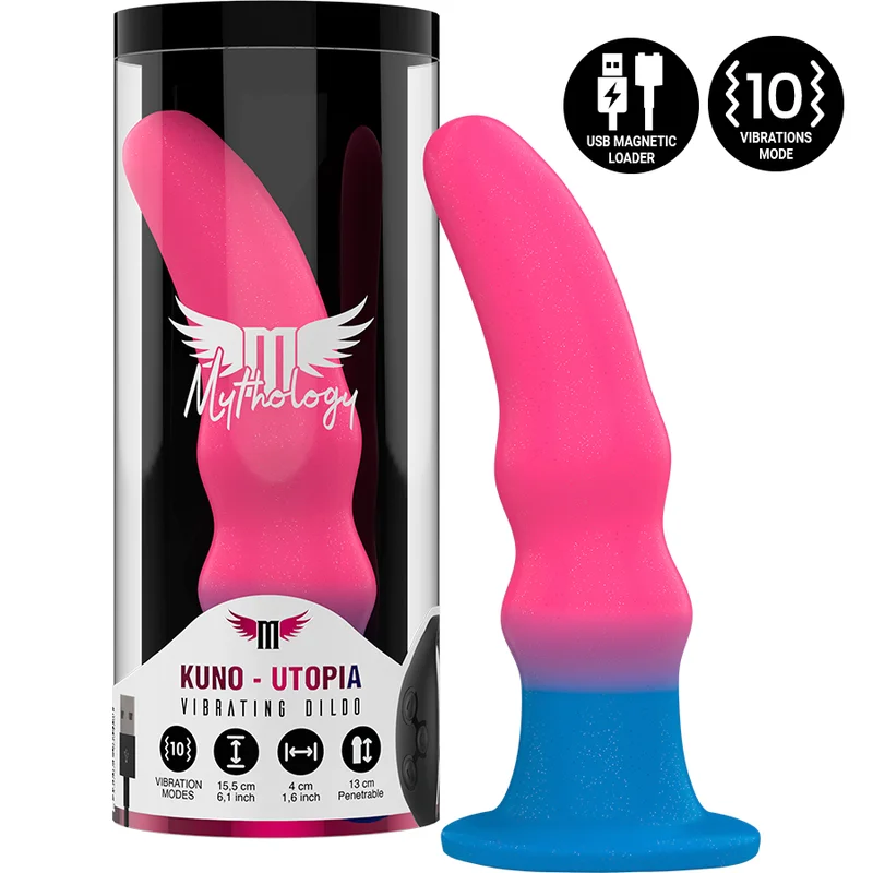 MYTHOLOGY - Kuno Utopia Dildo M - Vibrador Compatible Con Watchme Wireless Technology-- - Imagen 3