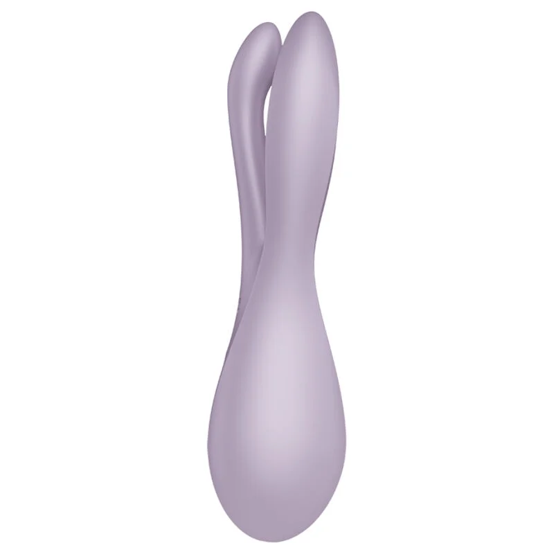 SATISFYER - Threesome 2 Vibrador Violeta - Imagen 4
