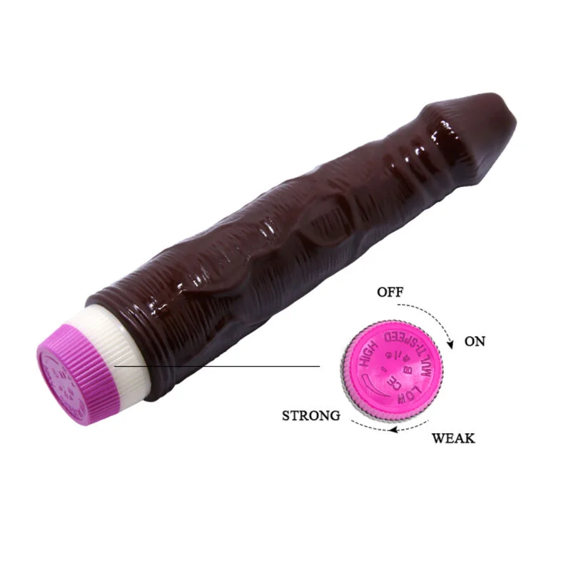BAILE - Waves Of Pleasure Vibrador 23 Cm Marrón - Imagen 5