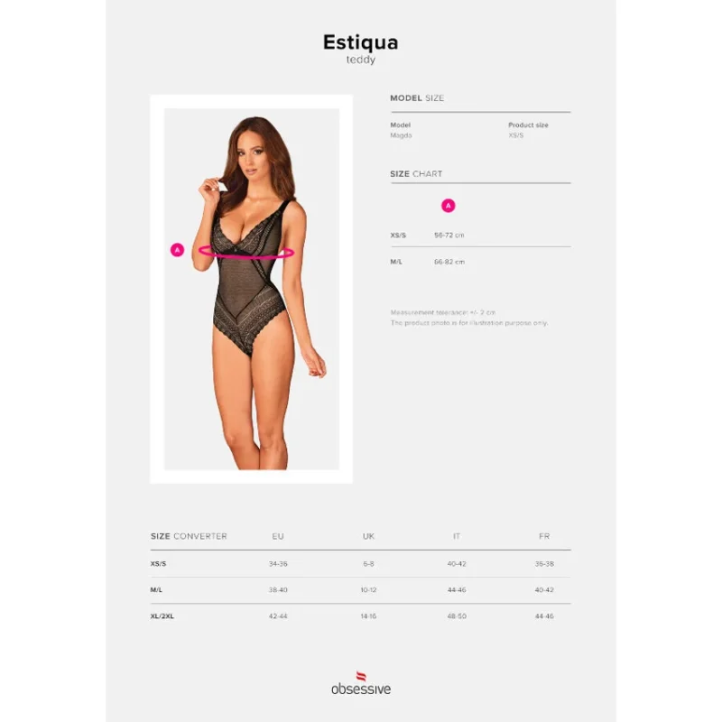 OBSESSIVE - Estiqua Teddy M/L - Imagen 6