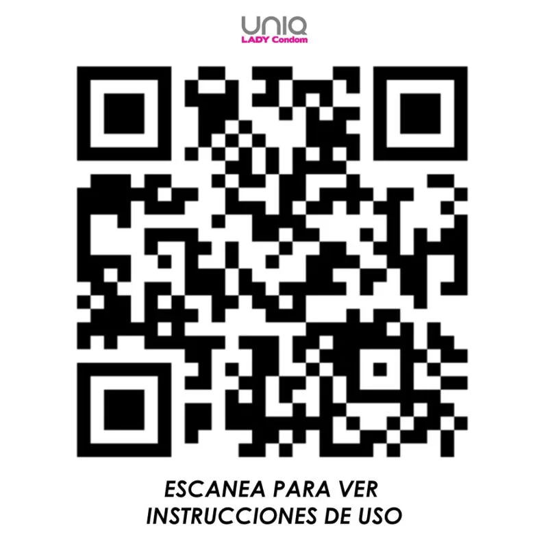 UNIQ - Lady Condom Preservativos Femeninos Con Liguero Sin Latex 3 Unidades - Imagen 3