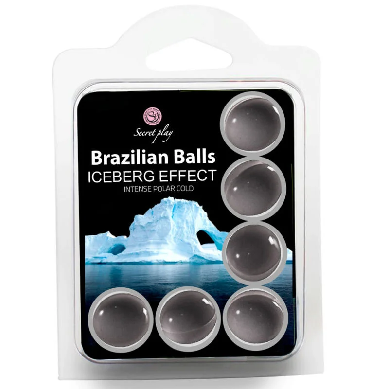 SECRET PLAY - Set 6 Brazilian Balls Efecto Iceberg