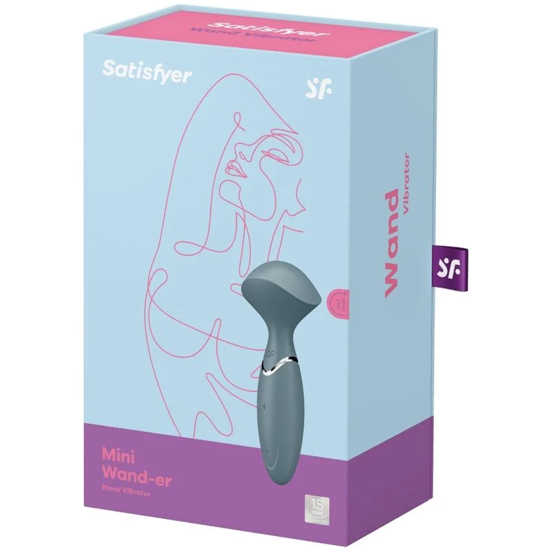 SATISFYER - Mini Wond-Er Gris-- - Imagen 8