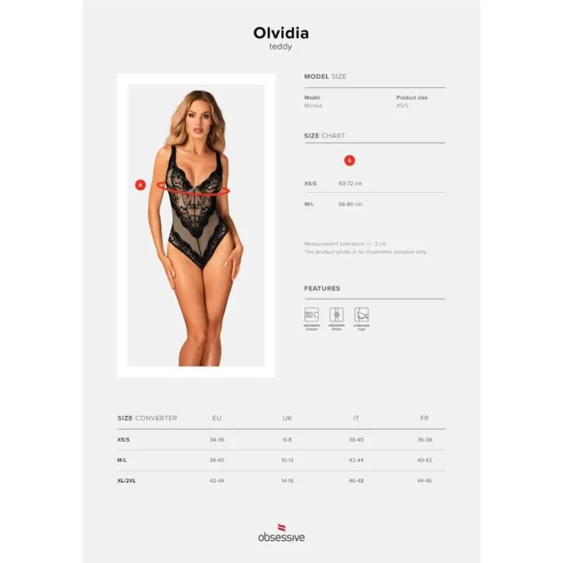 OBSESSIVE - Olvidia Teddy Xs/S - Imagen 6