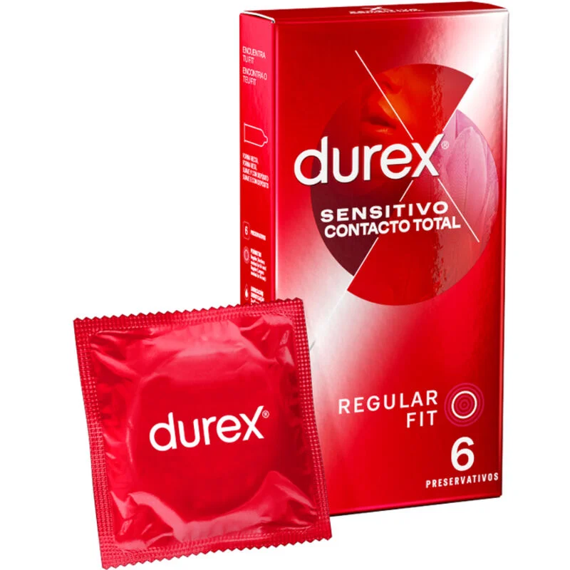 DUREX - Sensitivo Contacto Total 6 Unidades