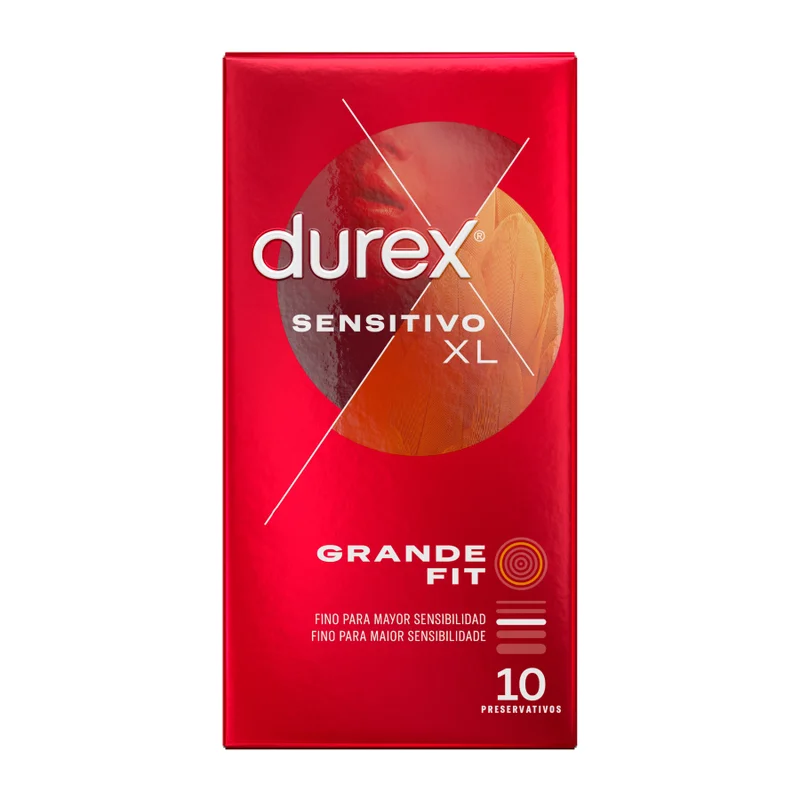 DUREX - Preservativos Sensitivo Xl 10 Unidades - Imagen 3