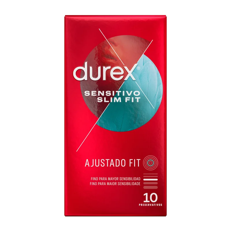 DUREX - Sensitivo Slim Fit 10 Unidades - Imagen 3