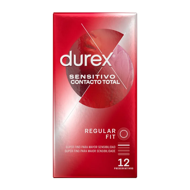 DUREX - Sensitivo Contacto Total 12 Unidades - Imagen 3