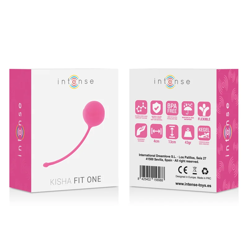 INTENSE - Kisha Fit One Silicone Kegel Fuchsia - Imagen 4
