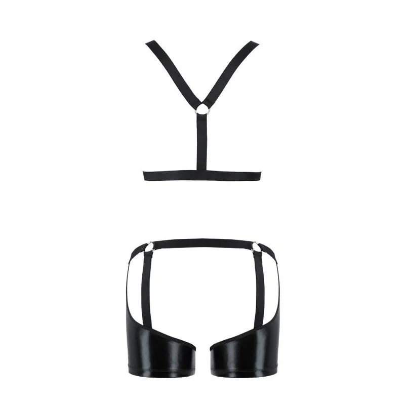 PASSION - 047 Set Aron Negro S/M - Imagen 7