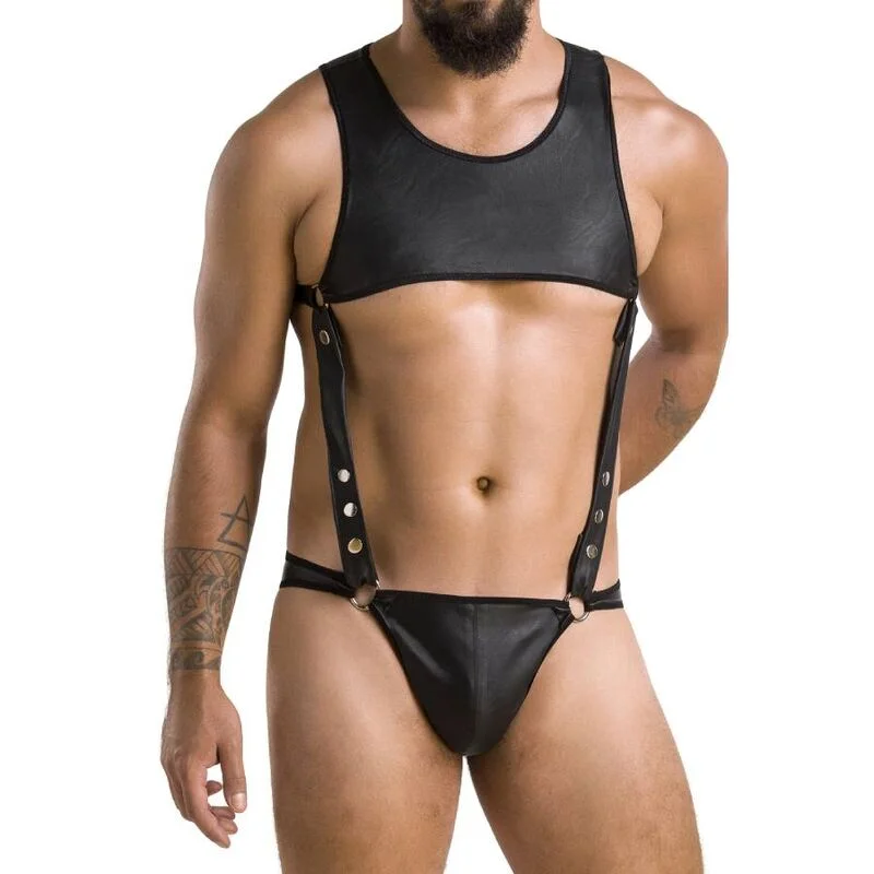 PASSION - 056 Body Adam Negro L/Xl - Imagen 4