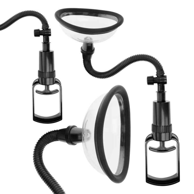 INTENSE - Pump Bomba Manual Vaginal Con Dos Copas Intercambiables - Imagen 3