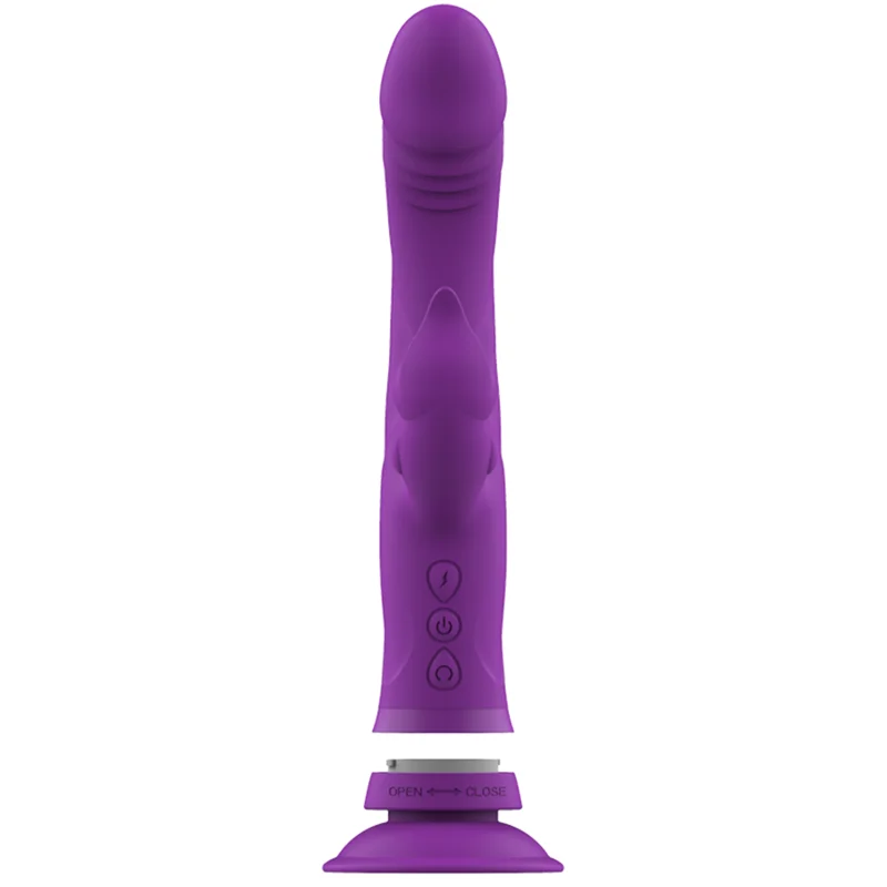 INTENSE - Casanova Vibrador Rabbit Silicona Triple Motor Morado - Imagen 6