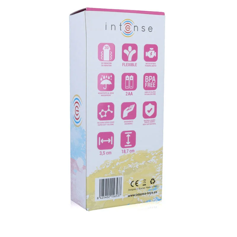 INTENSE - Leo Vibrador Rosa Silicon Luxe - Imagen 5