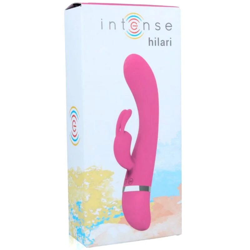 INTENSE - Hilari Vibrador Rosa Silicon Luxe - Imagen 4