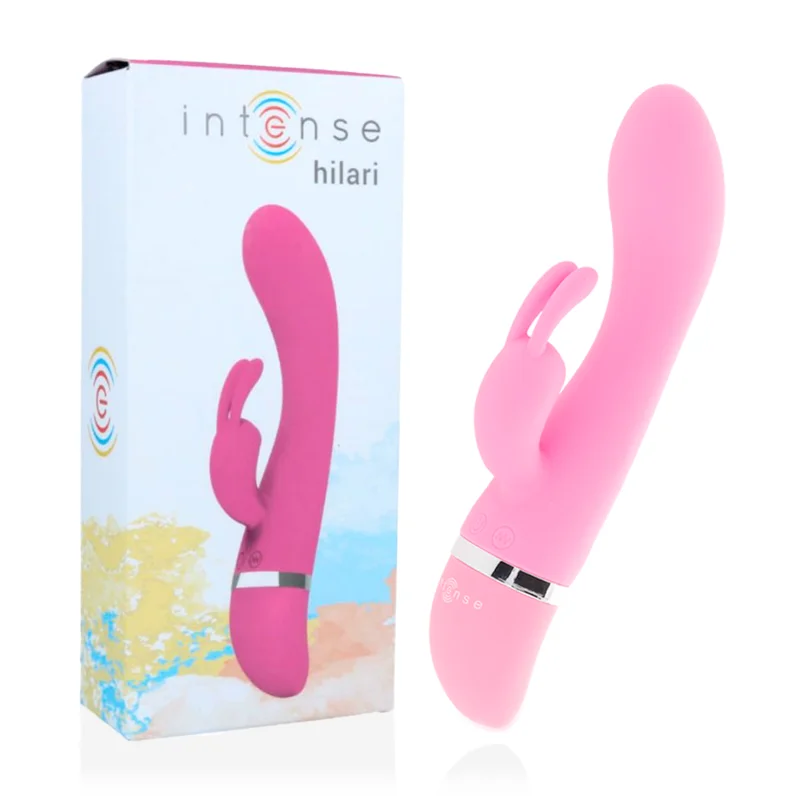 INTENSE - Hilari Vibrador Rosa Silicon Luxe