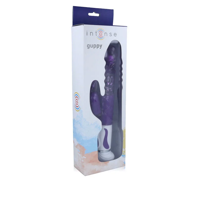 INTENSE - Guppy Vibrador Rotador Lila - Imagen 6
