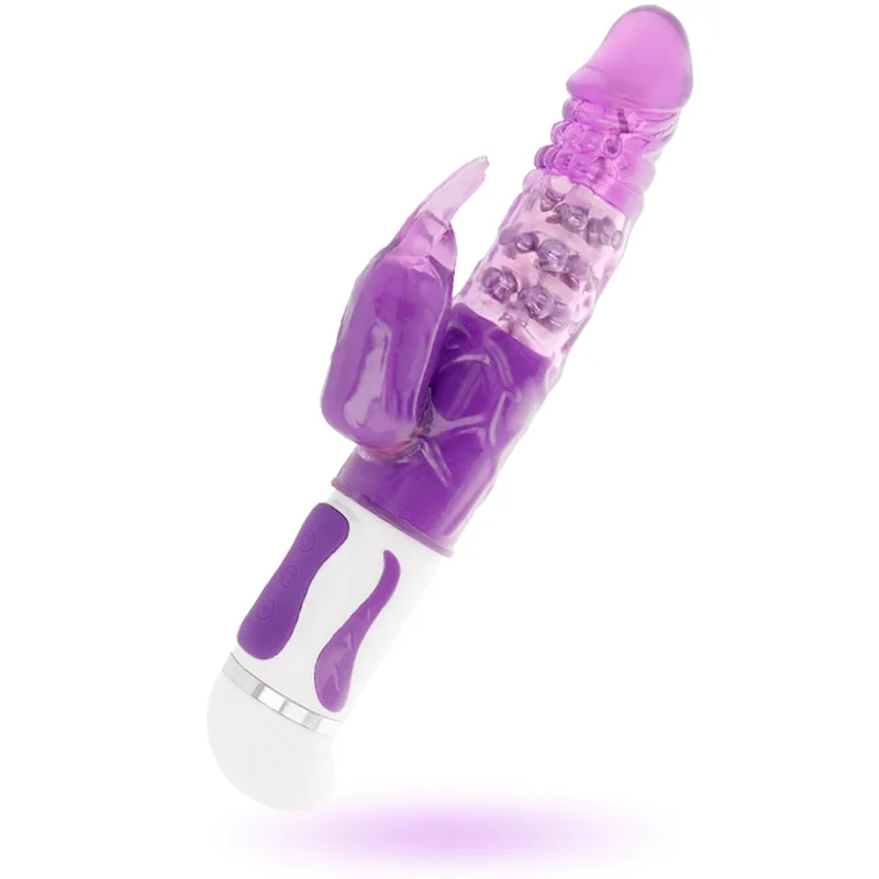 INTENSE - Guppy Vibrador Rotador Lila - Imagen 3
