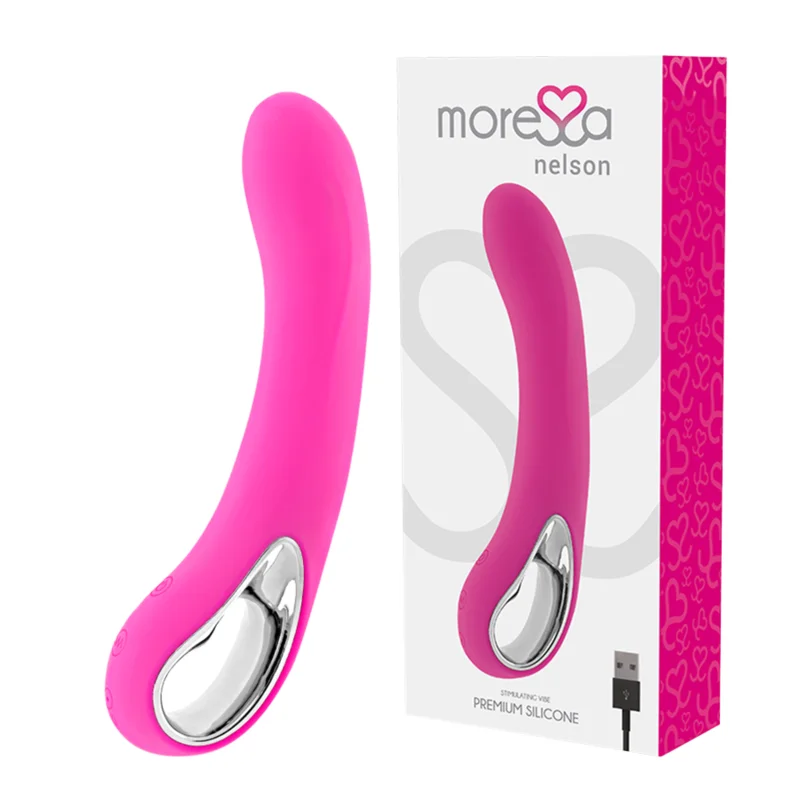 MORESSA - Nelson Masajeador Punto G Premium Silicone Recargable