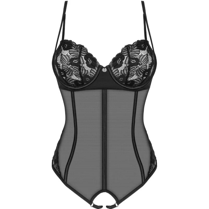 OBSESSIVE - Serena Love Crotchless Teddy Xs/S - Imagen 4