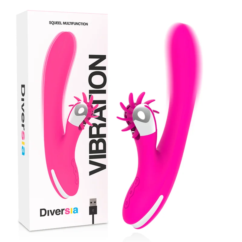 DIVERSIA - Bunny Vibrating 24 Cm