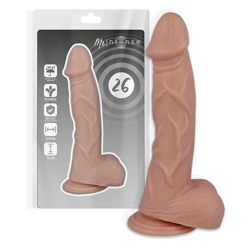 MR INTENSE - 26 Pene Realistico 22 Cm -O- 4.4 Cm- - Imagen 4