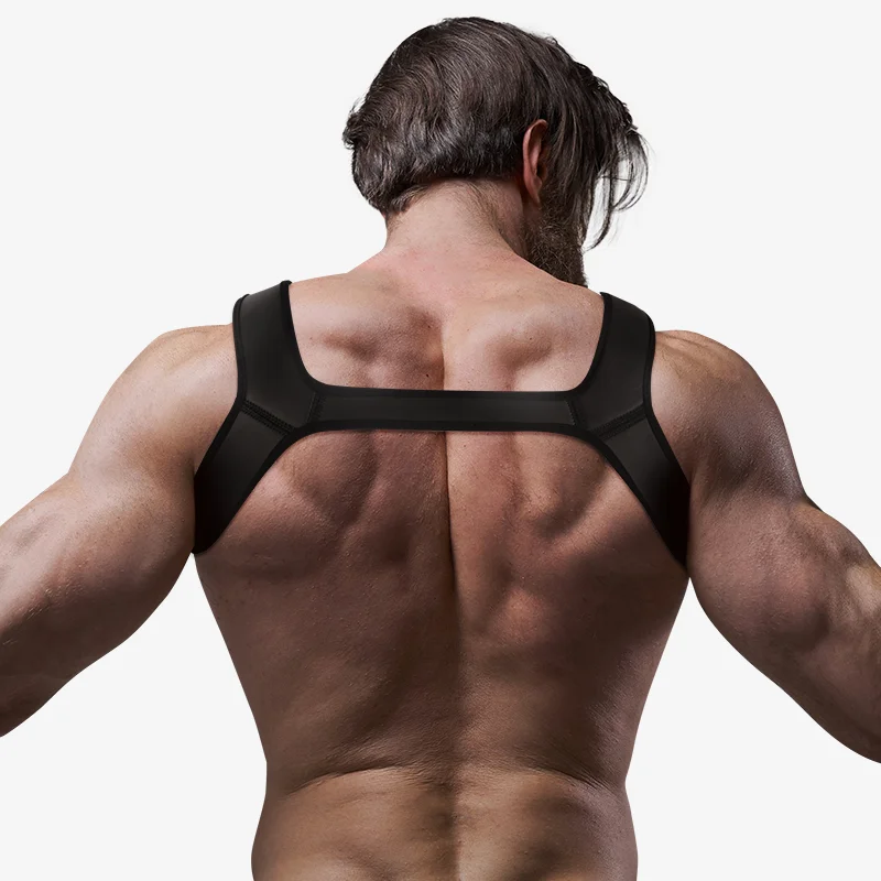 FETISH SUBMISSIVE ATTITUDE - Arnés Neopreno Pecho Hombre Talla L - Imagen 3