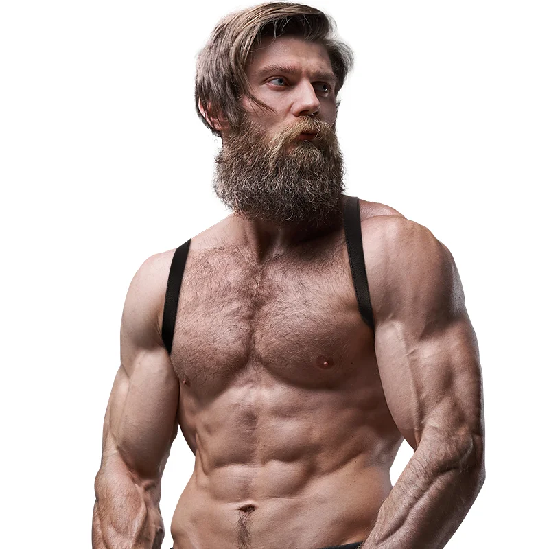 FETISH SUBMISSIVE ATTITUDE - Arnés Ecopiel Espalda Hombre - Imagen 5