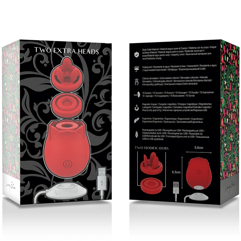 MIA - Estimulador Clitoris Dos Cabezales 3 En 1 Edición De Lujo - Imagen 8