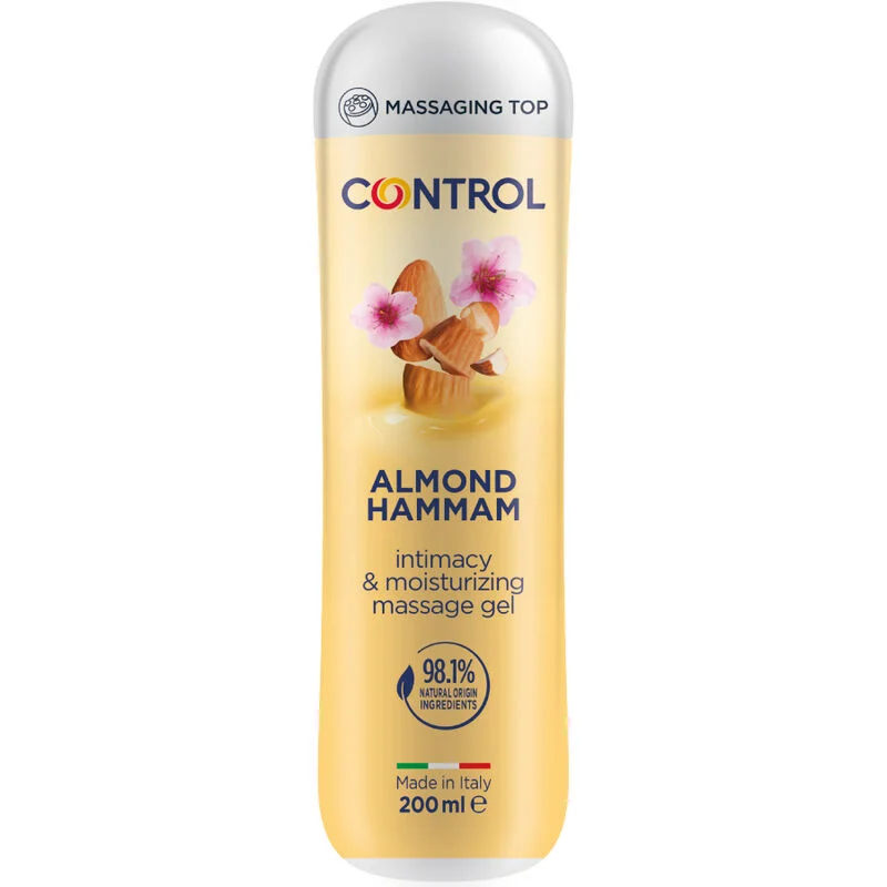 CONTROL - Masaje Gel 3 En 1 Leche De Almendra 200 Ml - Imagen 4