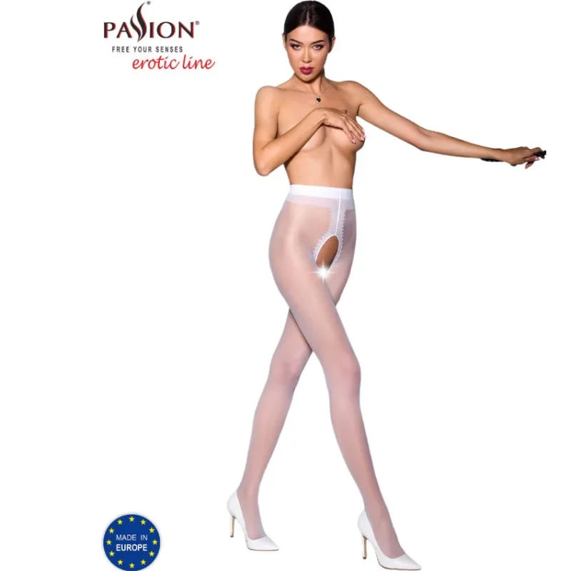 PASSION - Tiopen 007 Medias Blanco 1/2 20 Den