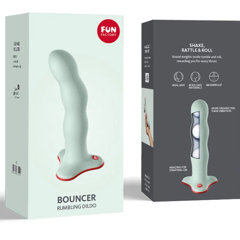 FUN FACTORY - Bouncer Dildo Verde Salvia - Imagen 7