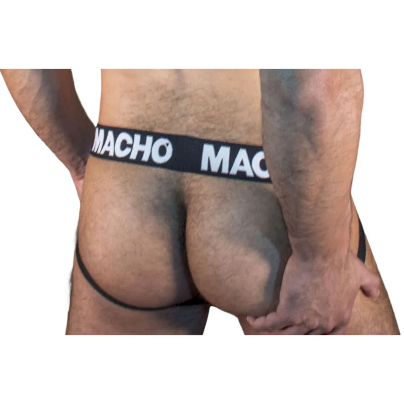 MACHO - Mx25nn Jock Negro S - Imagen 4