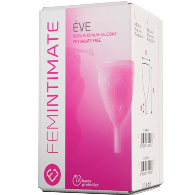 FEMINTIMATE - Eve Copa Menstrual Silicona - Talla S-- - Imagen 9