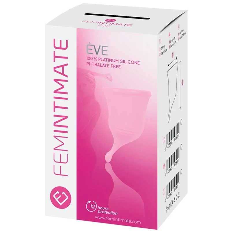 FEMINTIMATE - Eve New Copa Menstrual Silicona - Talla L-- - Imagen 3