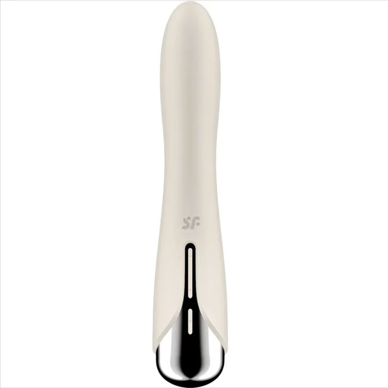 SATISFYER - Spinning Vibe 1 Vibrador Rotador G-Spot Beige-- - Imagen 3
