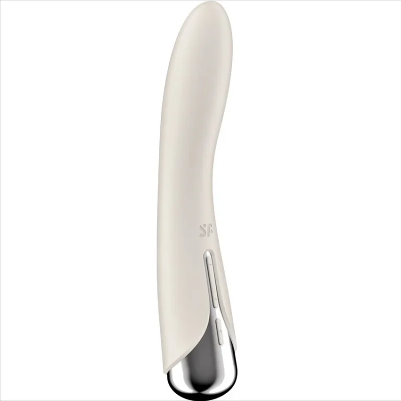 SATISFYER - Spinning Vibe 1 Vibrador Rotador G-Spot Beige--
