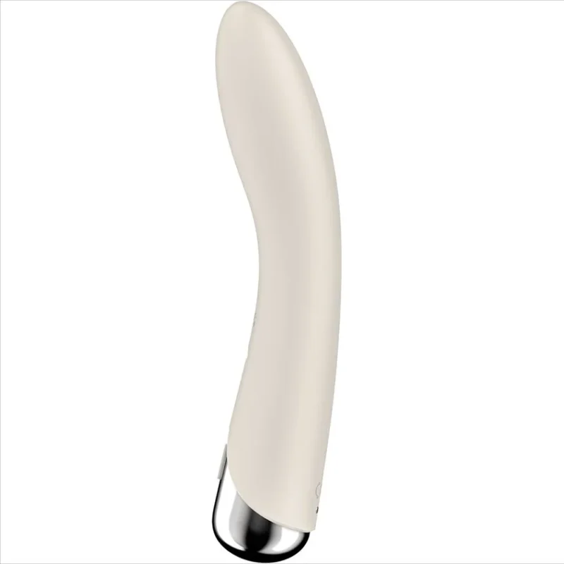 SATISFYER - Spinning Vibe 1 Vibrador Rotador G-Spot Beige-- - Imagen 5